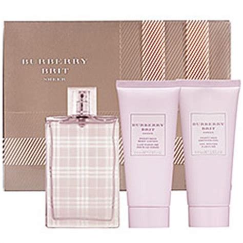 burberry brit perfume gift set